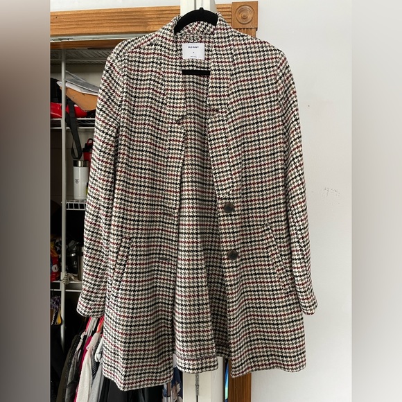 Old Navy Jackets & Blazers - Old Navy longline peacoat coat, size M, houndstooth